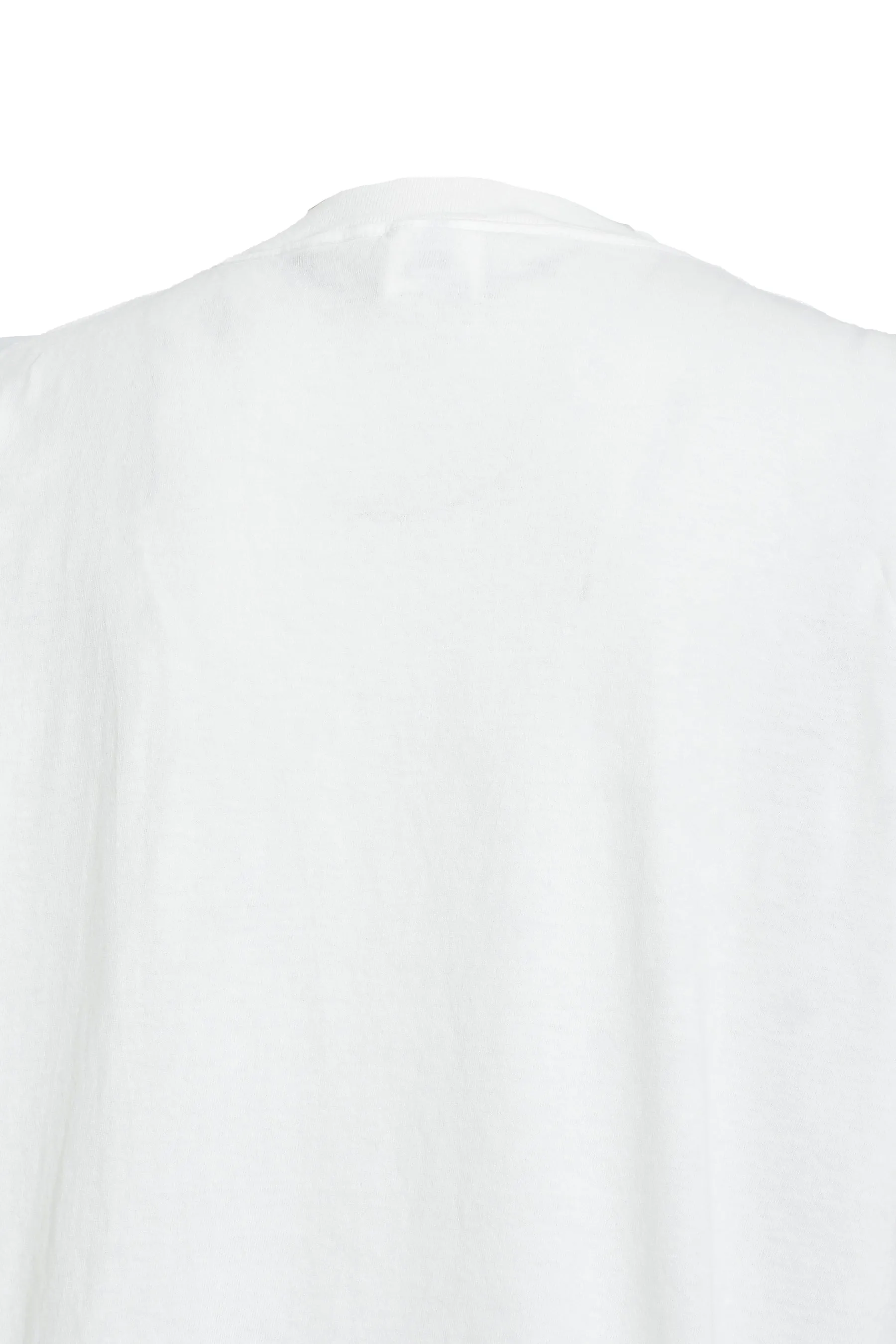 SAINT Mxxxxxx INSANE SS TEE/WHT Little Devil Angel TEE 100% INSANE slogan printed short sleeves off-white S-XL tube-woven fabric without side seams OE yarn original same weight correct version original main mark/wash mark/little angel security code original development no touch printing